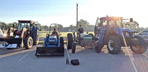 LHS Drive Your Tractor to School Day