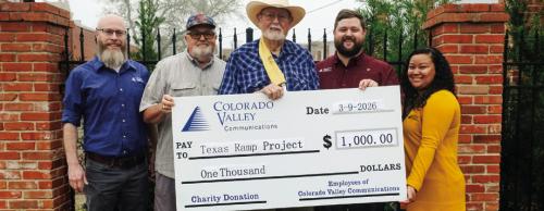 CVC Employees Donate to Texas Ramp Project