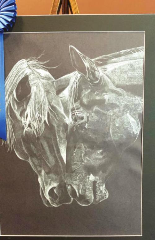 LGISD Western Art Advances to Houston Rodeo Show