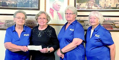 St. Anne’s Society Makes Donation