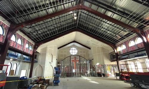 A Peek Inside Hostyn Church