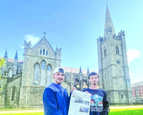 The Record Travels To Ireland