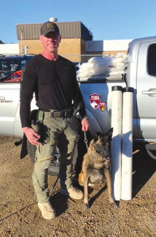 Narcotics K-9 Unit Seizes Meth