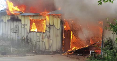 Structure a Total Loss from Fire