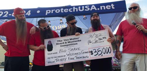 Last year’s You Matter Beard and Mustache Competition raised $35,000 for the Health and Behavioral Wellness Council of Greater Colorado Valley.