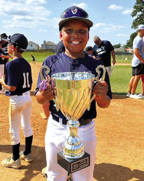 June 24-25 Amari Rhodes participated in the 2023 9U PGBA Summer Slam in Humble where the Shiner Stars went 5-0 to win the championship. Baseball Champion