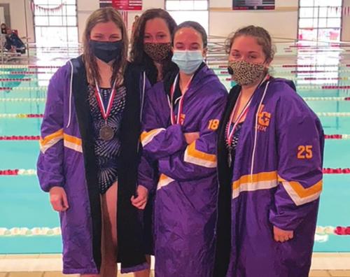 LHS Swimmers Make a Big Splash at the District Meet