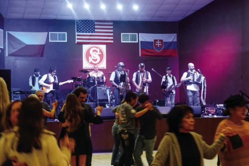 The Ennis Czech Boys on stage at the Ennis Czech Music Festival last weekend. Photo by Andy Behlen