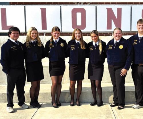 2025-2026 Fayetteville FFA Officers
