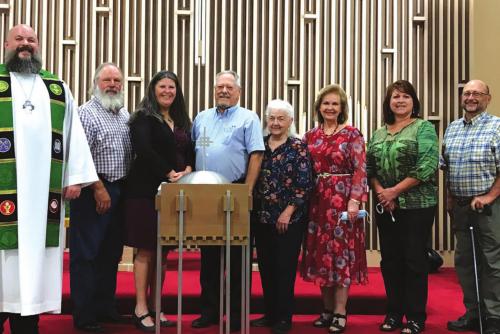 Mt. Calvary Receives New Members