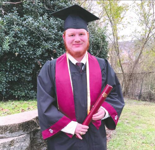 Roscher Graduates From Texas A&M