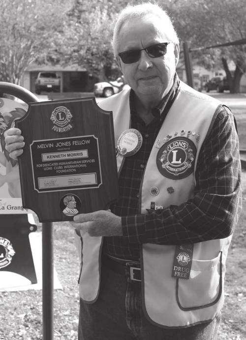 Kenneth Morris Named a Melvin Jones Fellow