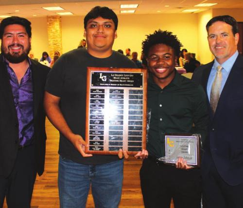 La Grange Booster Club Sports Banquet Award Winners