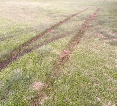 Damage to the Frisch Auf! Valley Country Club.