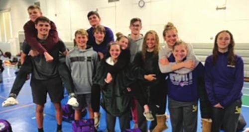LG Swimmers Place in Burnet