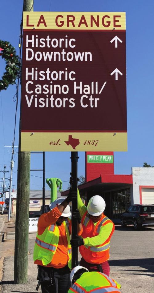 New Directional Signage in LG