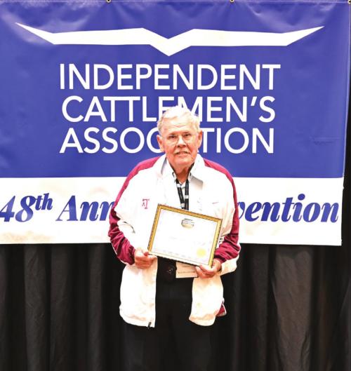Tiemann Wins Trailblazer Award at Cattlemen’s 2022 State Convention