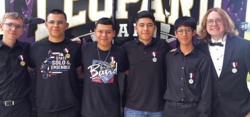 Six Lep Soloists Earn State Band Medals