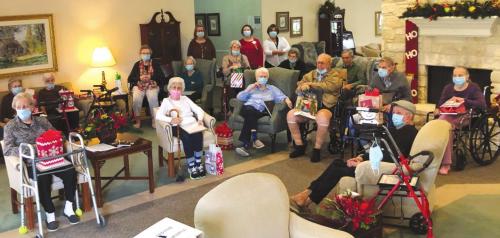 VFW Aux. Visits Veterans at Jefferson Place