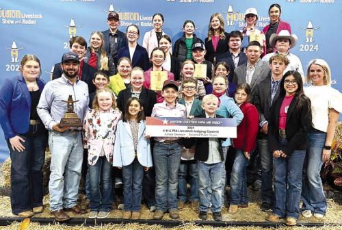 4-H Places at Houston Livestock Judging Contest
