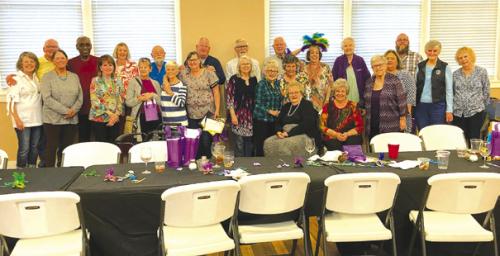 Auxiliary members and guests during the annual Appreciation dinner.