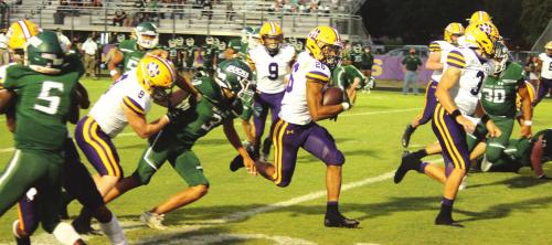 Leps Put Up 48 Points Before Halftime to Down Ducks