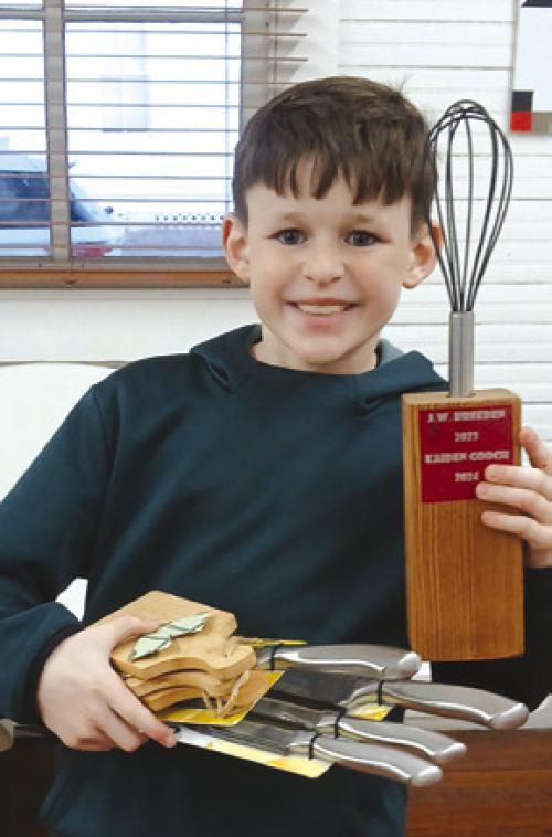 Kaydin Gooch awarded Master Chef for the second time at the Taste of Winchester after winning in 2024 and 2026.