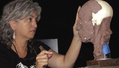 Forensic Sculptor, Amanda Danning.