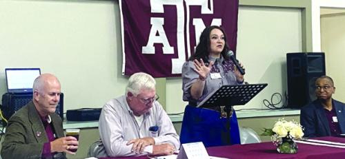 Muster Chairman, Nicole Gabler, Class of 2017.