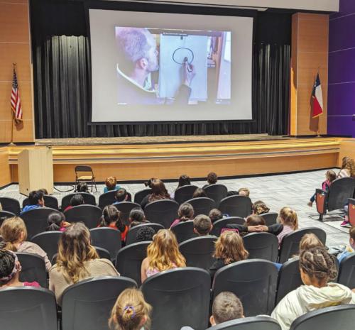 Virtual Author Visit at LGISD