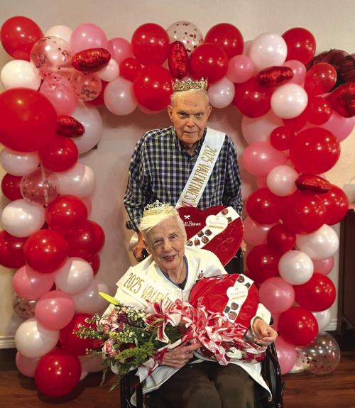 Couple Married for 70 Years Crowned Valentine’s Royalty