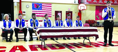 American Legion Patriotic Presentation at St. Rose