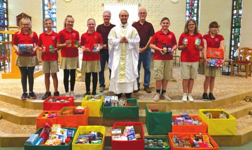Sacred Heart Students Donate to AMEN