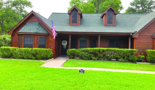 Monument Hill Property Owners Association yard of the month for May belongs to Joe and Lisa Caridi. The home is located at 215 Richard Rd. in La Grange.