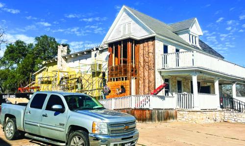 Iconic Building Being Remodeled