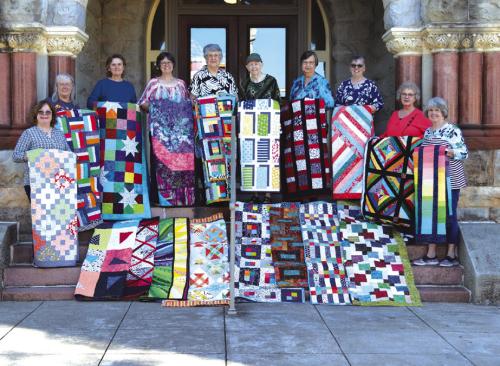 Pictured from left: Dawn Allison, Carolyn Cheatham, Carol Greczek, Kathi Babcock, Jo Anne Hill, Jackie Asbill, Barbara Schellberg, Sandy Courrier, Janice Raabe, Kathy Theut.