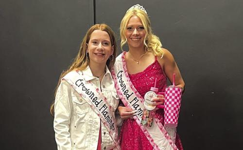 Hrachovy, Hoffmann Compete in Pageant