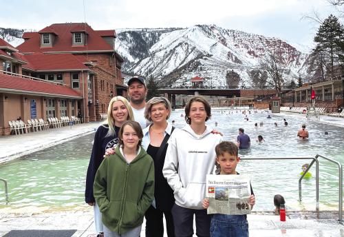 Record Takes The Train to Glenwood Springs
