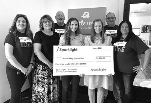 Turtle Wing Gets Sparklight Grant