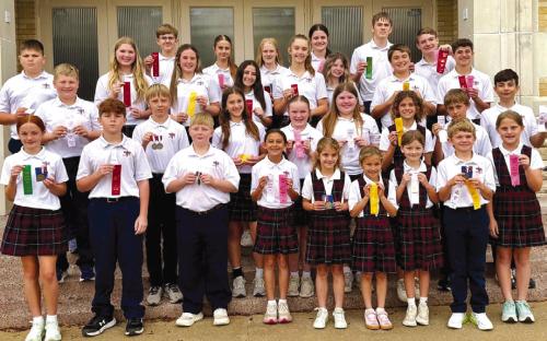St. Rose of Lima Catholic School Students Place at Sacred Heart Academic Meet