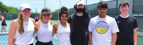 Schulenburg Competes at Regional Tennis