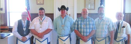 Lafayette Lodge Installs New Officers