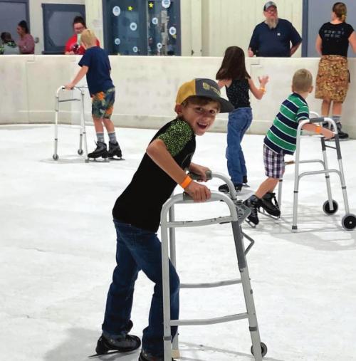 Ice Skating in LG
