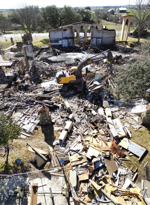 Clean-Up Finally Begins After Explosion