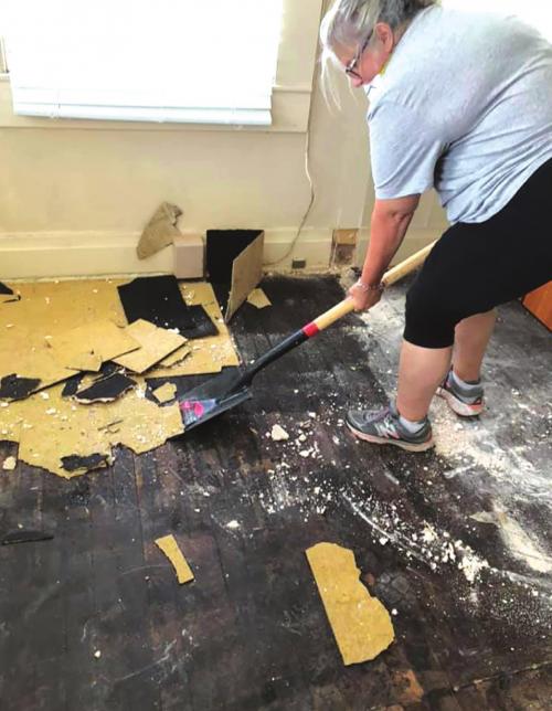 Old AMEN Building Being Renovated for Optimists, Habitat