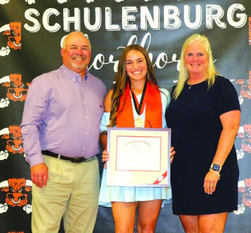 Otto, McBride Top Grads in Schulenburg