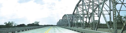 The two Business Highway 71 river bridges in La Grange.