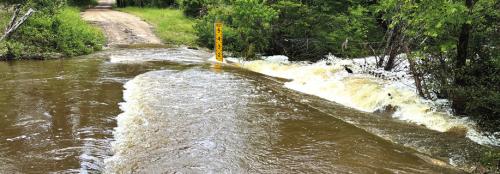 Fayette County Saturated by Recent Rains