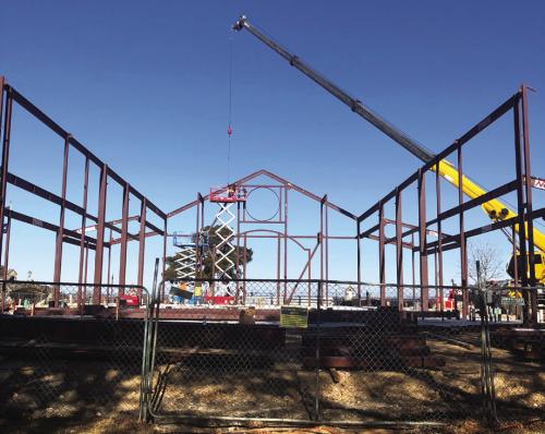 New Hostyn Church Begins to Take Shape