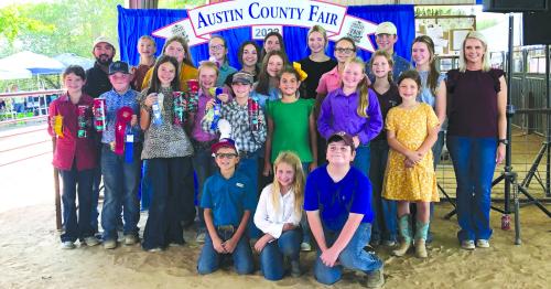 Fayette Co. 4-H Competes in Austin County Livestock Judging Contest